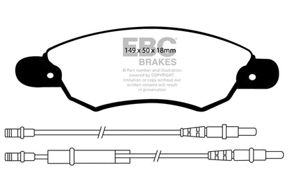 EBC Ultimax Front Brake Pads - DP1370