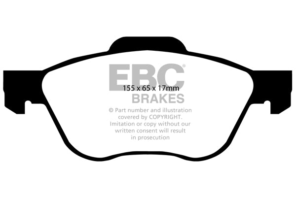 EBC Greenstuff Front Brake Pads - DP21376