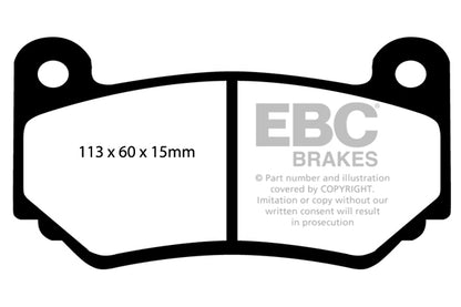 EBC Ultimax Front Brake Pads - DP1377