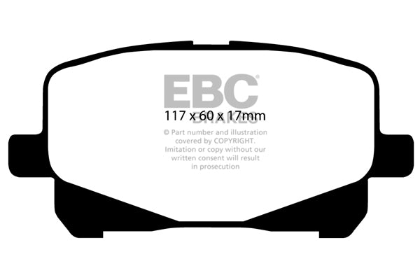 EBC Ultimax Front Brake Pads - DP1399