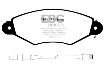 EBC Greenstuff Front Brake Pads - DP21406