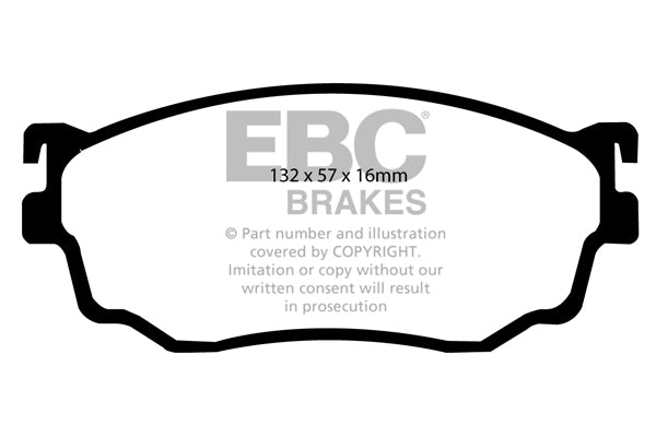 EBC Ultimax Front Brake Pads - DP1411