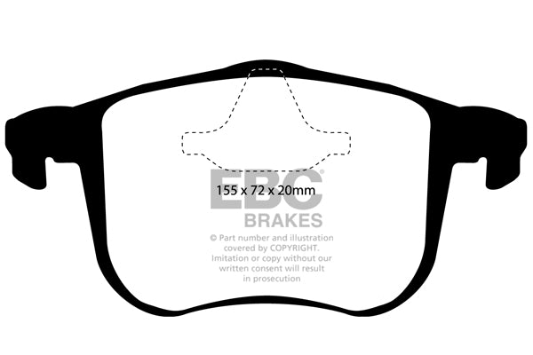 EBC Ultimax Front Brake Pads - DP1416