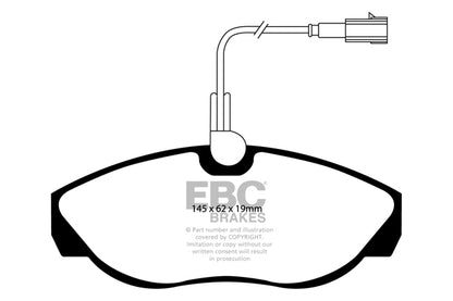 EBC Ultimax Front Brake Pads - DP1417