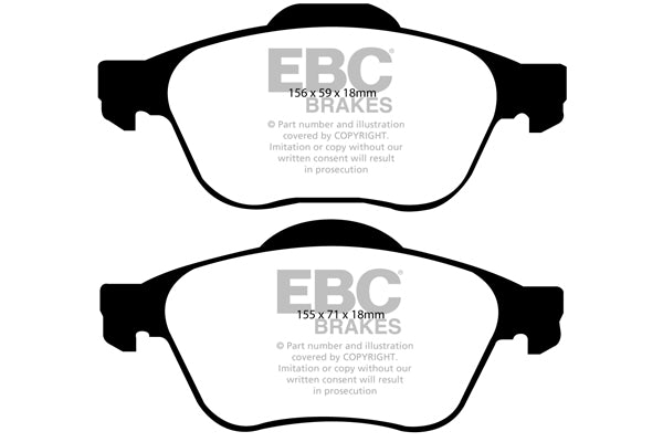 EBC Greenstuff Front Brake Pads - DP21421