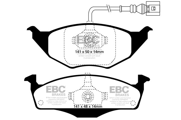 EBC Ultimax Front Brake Pads - DP1432