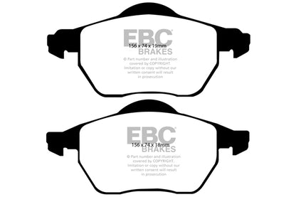 EBC Yellowstuff Front Brake Pads - DP41439R