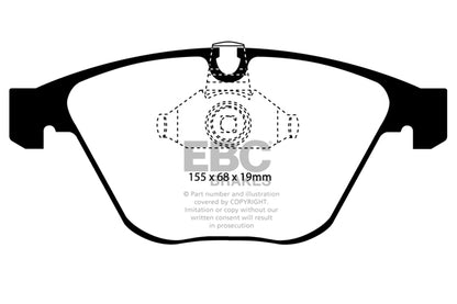 EBC Greenstuff Front Brake Pads - DP21449
