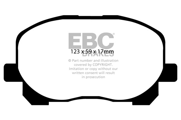 EBC Greenstuff Front Brake Pads - DP21455
