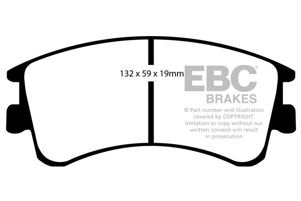 EBC Ultimax Front Brake Pads - DP1465