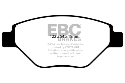 EBC Greenstuff Front Brake Pads - DP21467