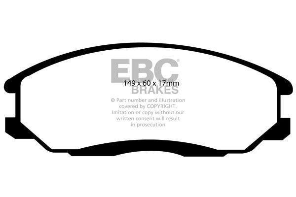 EBC Ultimax Front Brake Pads - DP1480