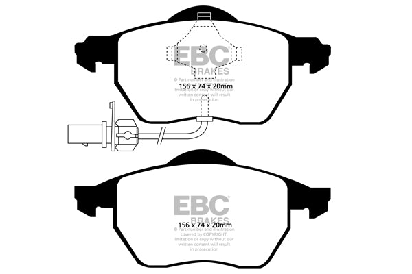 EBC Redstuff Front Brake Pads - DP31483C