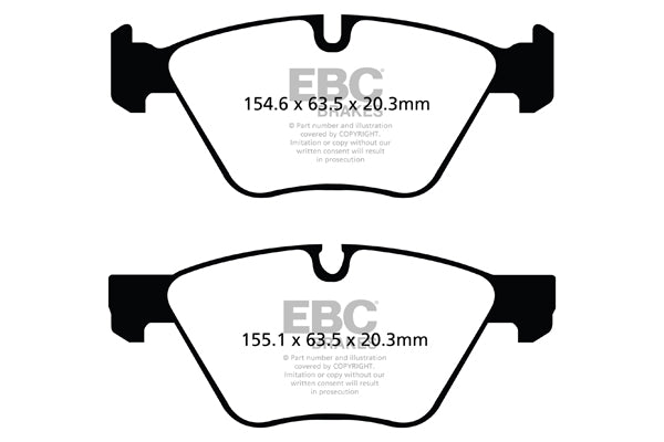 EBC Redstuff Front Brake Pads - DP31493C
