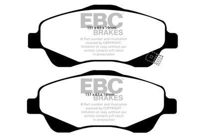 EBC Ultimax Front Brake Pads - DP1499