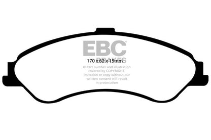 EBC Redstuff Front Brake Pads - DP31507C