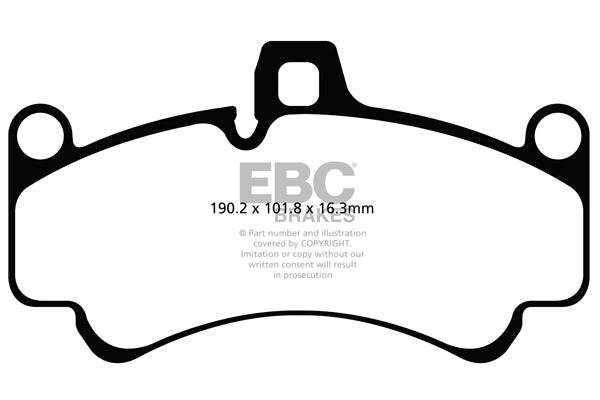 EBC Redstuff Front Brake Pads - DP31516C