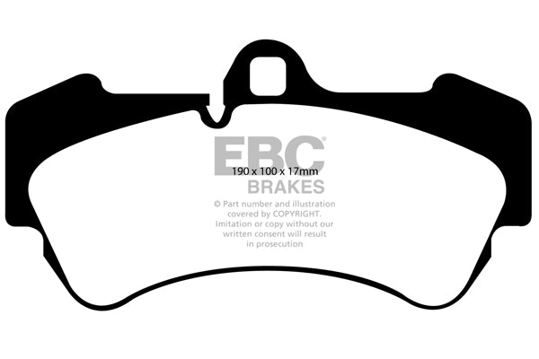 EBC Yellowstuff Front Brake Pads - DP41521R