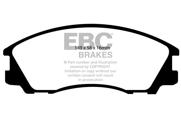 EBC Ultimax Front Brake Pads - DP1531
