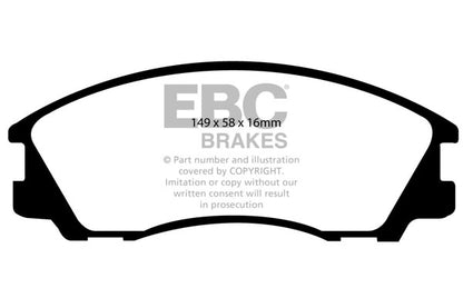 EBC Ultimax Front Brake Pads - DP1531