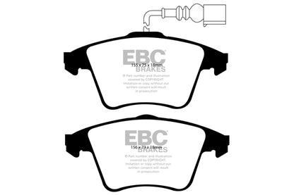 EBC Greenstuff Front Brake Pads - DP21556