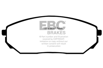 EBC Greenstuff Front Brake Pads - DP61557