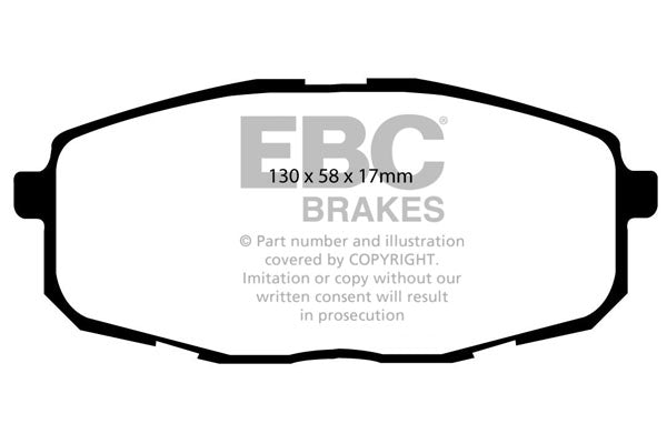 EBC Ultimax Front Brake Pads - DP1562