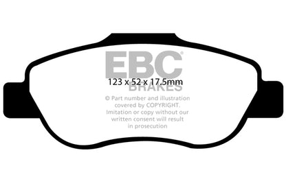 EBC Greenstuff Front Brake Pads - DP21573