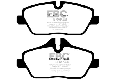 EBC Yellowstuff Front Brake Pads - DP41578R
