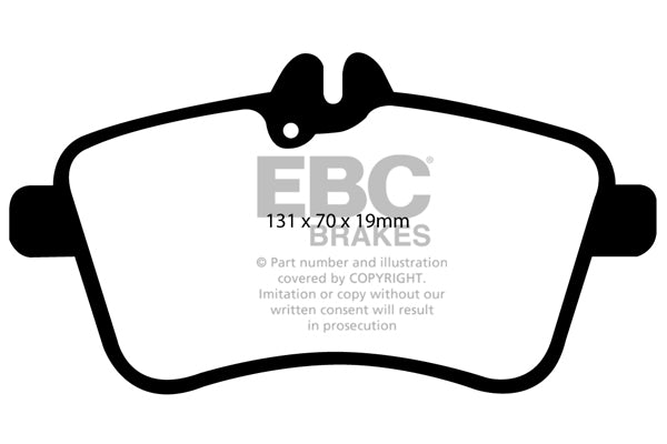 EBC Greenstuff Front Brake Pads - DP21580