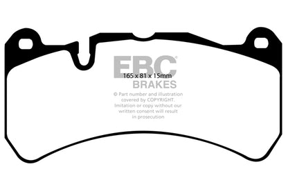 EBC Yellowstuff Front Brake Pads - DP41591R