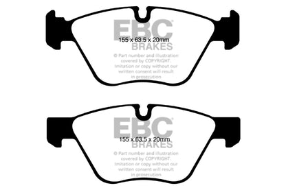 EBC Yellowstuff Front Brake Pads - DP41600R