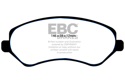EBC Greenstuff Front Brake Pads - DP61612