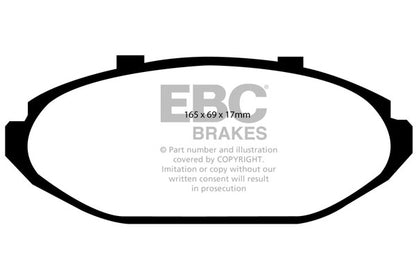 EBC Greenstuff Front Brake Pads - DP21615