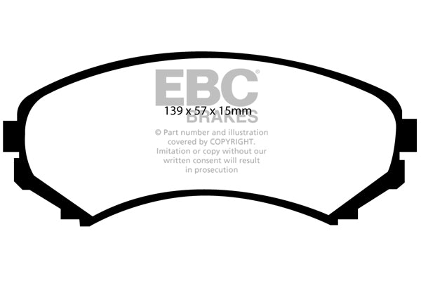 EBC Ultimax Front Brake Pads - DP1619