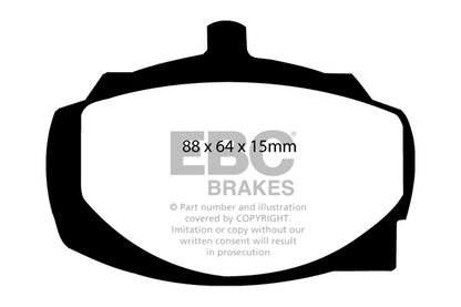 EBC Greenstuff Front Brake Pads - DP2161