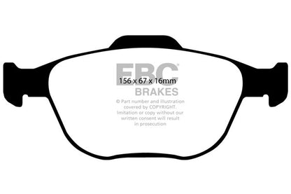 EBC Yellowstuff Front Brake Pads - DP41641R
