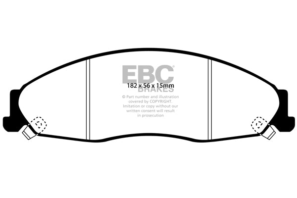 EBC Ultimax Front Brake Pads - DP1645