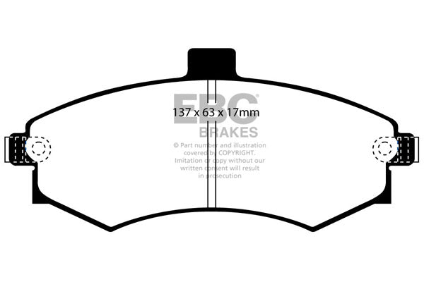 EBC Greenstuff Front Brake Pads - DP21670