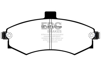 EBC Greenstuff Front Brake Pads - DP21670