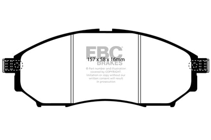 EBC Yellowstuff Front Brake Pads - DP41671R