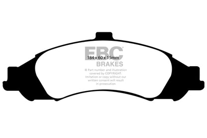 EBC Yellowstuff Front Brake Pads - DP41721R