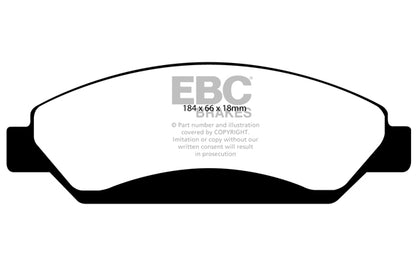EBC Yellowstuff Front Brake Pads - DP41742R