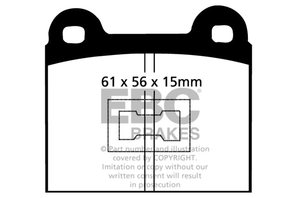 EBC Ultimax Front Brake Pads - DP174