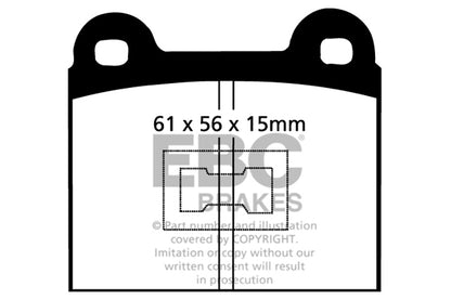 EBC Ultimax Front Brake Pads - DP174