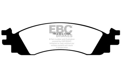 EBC Yellowstuff Front Brake Pads - DP41767R