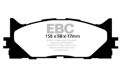 EBC Greenstuff Front Brake Pads - DP21790