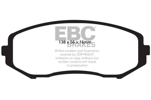 EBC Ultimax Front Brake Pads - DP1818