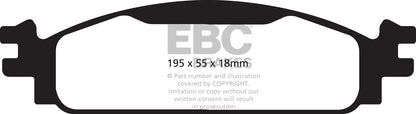 EBC Ultimax Front Brake Pads - DP1825