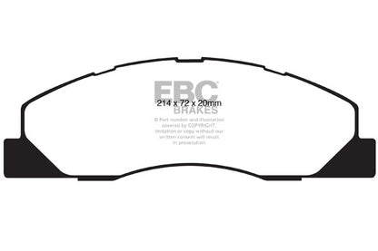 EBC Yellowstuff Front Brake Pads - DP41847R